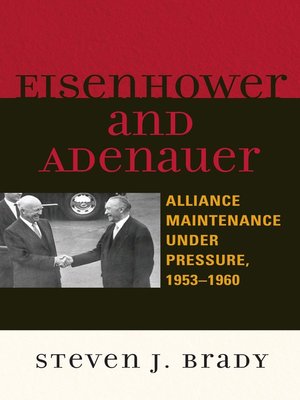cover image of Eisenhower and Adenauer